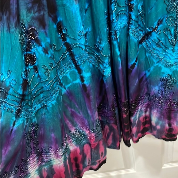 Tie-Dye Spaghetti Strap Dress - Picture 4 of 7